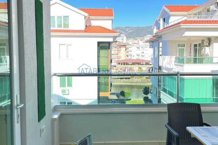 Приобрести Пентхаус-дуплекс в районе Кестель с мебелью в комплексе на берегу горной реки 28 