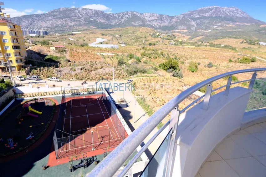 Приобрести Пентхаус-дуплекс в Махмутларе с мебелью и видом на море и горы 26 