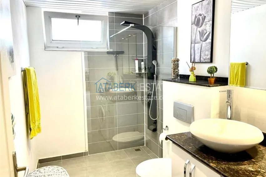 Приобрести Квартира в районе Джикджилли трехкомнатная с мебелью и видом на горы 25 