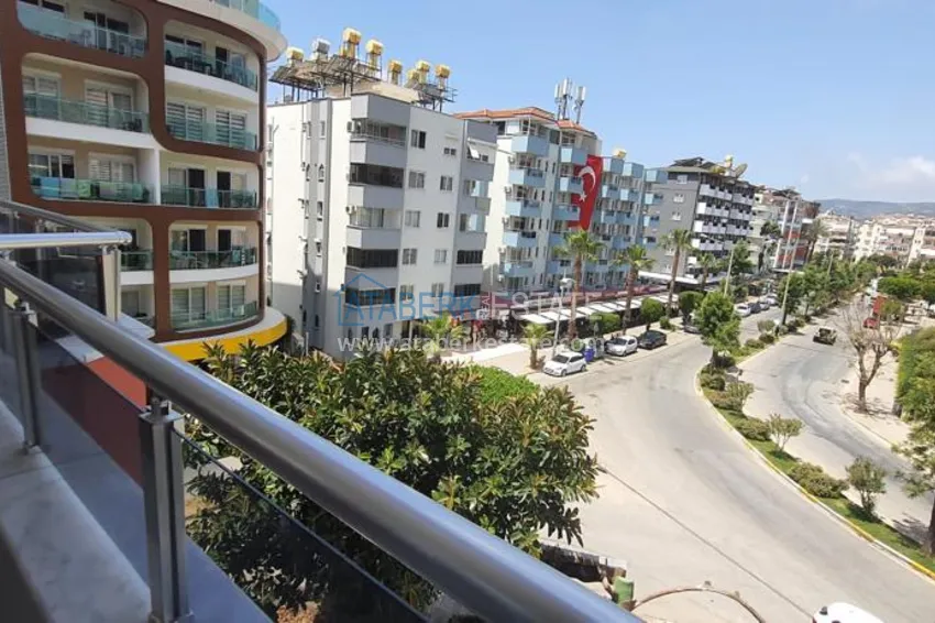 Приобрести Квартира в центре Алании - район пляжа Клеопатра, с современной мебелью и видом на горы  26 