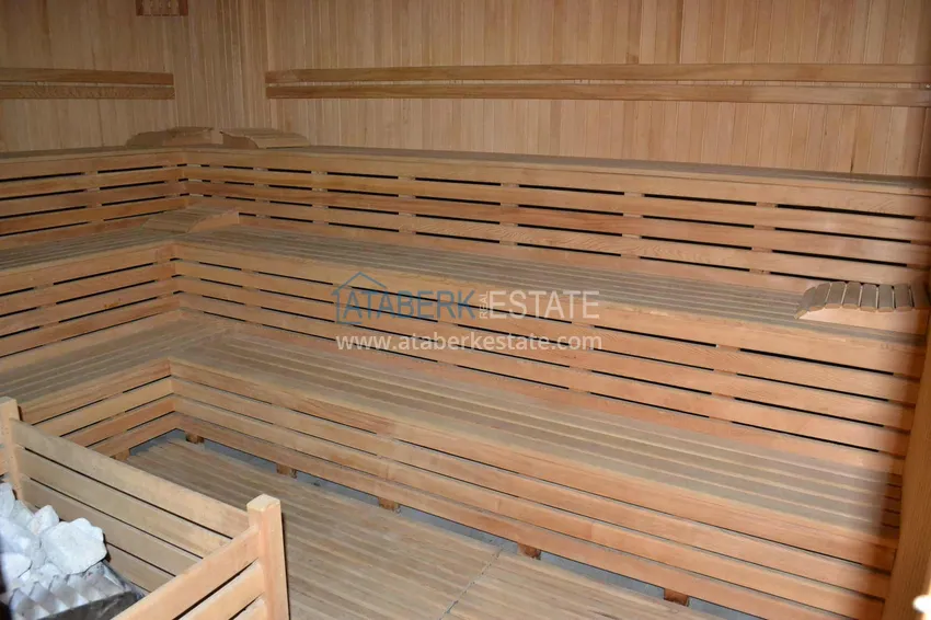 Квартира в Махмутларе с мебелью и отдельной кухней в комплексе на первой береговой 28 