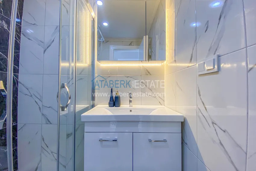 Приобрести Квартира в районе Демирташ со стильным интерьером в новостройке 27 