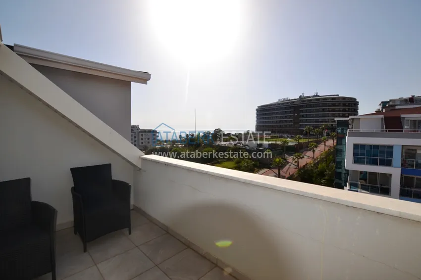 Приобрести Пентхаус в Алании район Кестель меблированный в комплексе ультра-люкс 30 