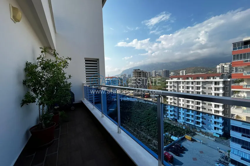 Приобрести Пентхаус-дуплекс в Махмутларе меблированный в комплексе с хорошей инфраструктурой 28