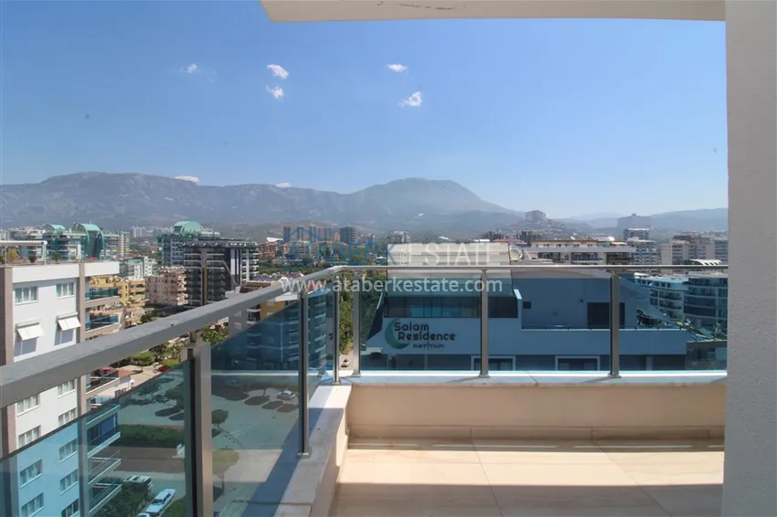 Приобрести Пентхаус в Махмутларе с мебелью, сауной и видом на море и горы 30