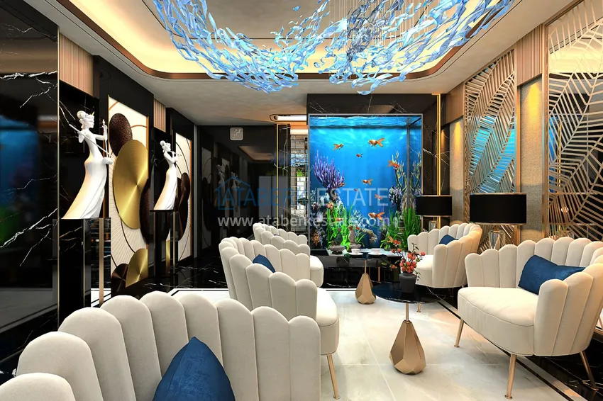 Квартиры в центре Алании от инвестора в комплексе на этапе строительства 20 