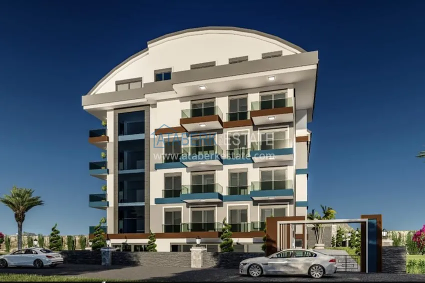 Квартиры в Махмутларе от инвестора в комплексе на завершающем этапе 7 