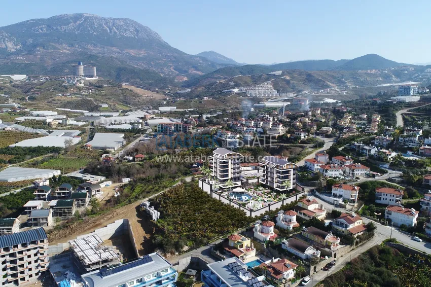 Новый проект жилого комплекса в Алании - район Каргыджак 2 