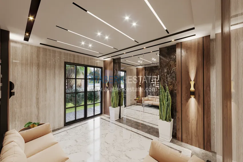 Новый инвестиционный проект жилого комплекса в Алании - район Тосмур 12 