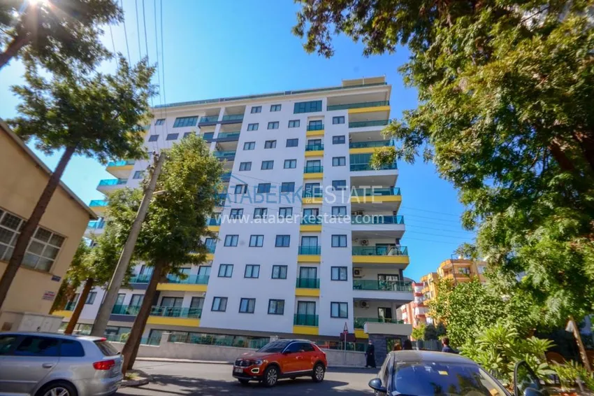 Аренда двухкомнатной квартиры в центре Аланьи в комфортабельном жилом комплексе А28 4 