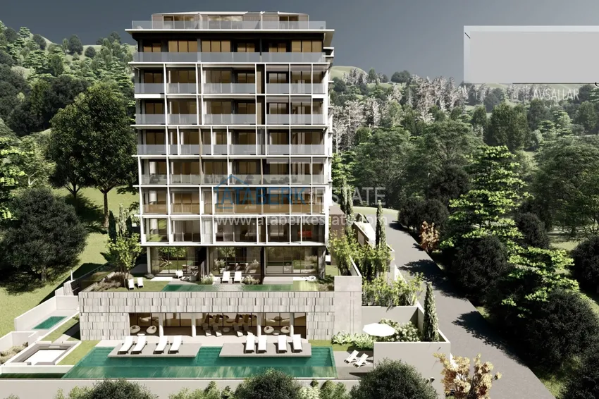 Новый инвестиционный проект жилого комплекса комфорт-люкса в центре Авсаллара 2 