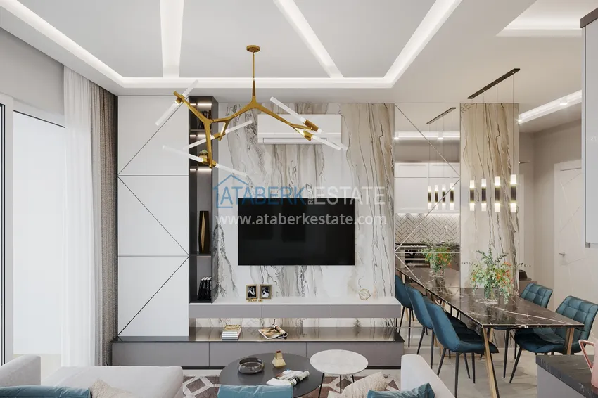 Приобрести Квартиры и пентхаус от инвестора в районе Демирташ в новом проекте жилого комплекса 3 