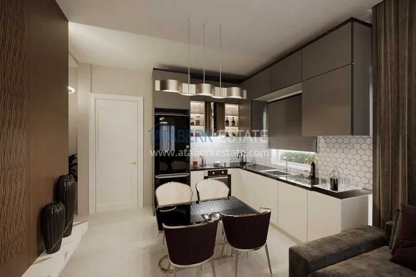 Приобрести Квартиры и пентхаус от инвестора в районе Демирташ в комплексе на стадии строительства 15 