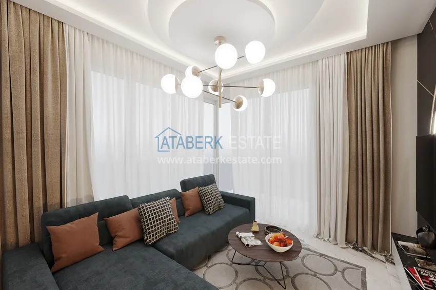 Приобрести Квартиры и пентхаус от инвестора в районе Демирташ в комплексе на стадии строительства 25 