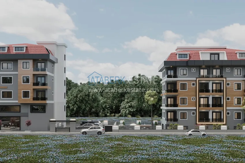 Квартиры и пентхаусы от инвестора в районе Кестель в строящемся бутик-комплексе 14 