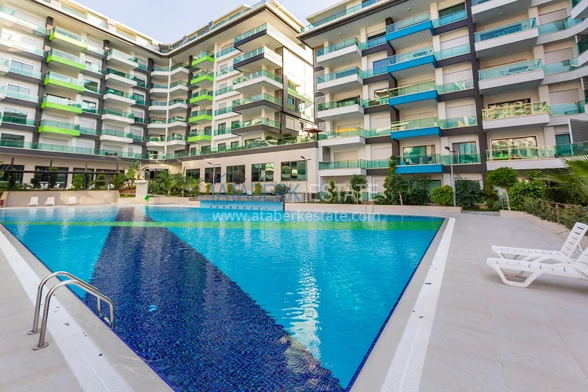 Квартира в Каргыджаке с мебелью и видом на море в элитном комплексе с частным пляжем 2 