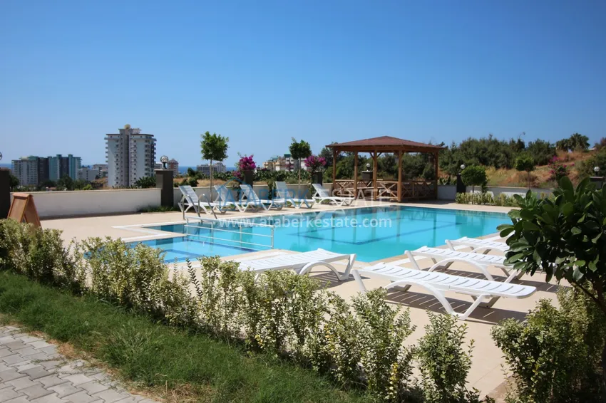 Пентхаус-дуплекс в Махмутларе с мебелью и видом на море и горы 5 