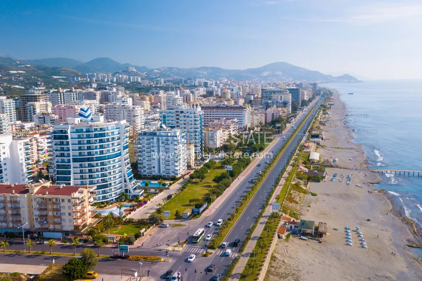 Квартира в Махмутларе с мебелью в комплексе премиум класса, на первой линии 5