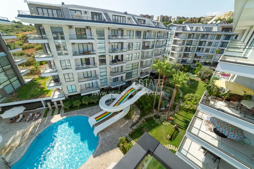 Дуплекс в Кестеле меблированный в элитном комплексе 2