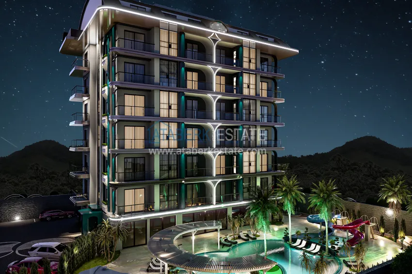 Квартиры и пентхаус от инвестора в районе Демирташ в комплексе на стадии строительства 2 