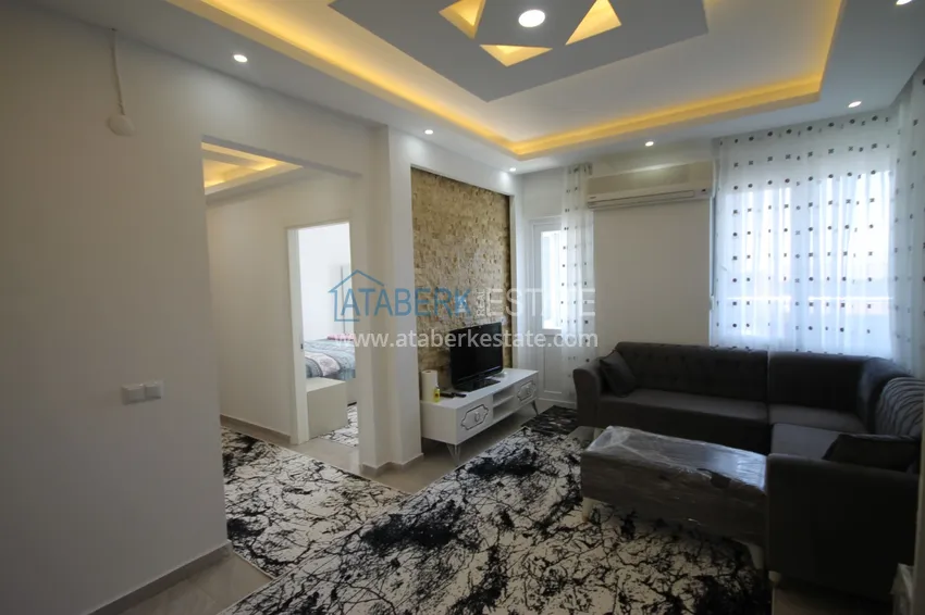 Приобрести Квартиры в Алании – район Конаклы двухкомнатные с мебелью 29 