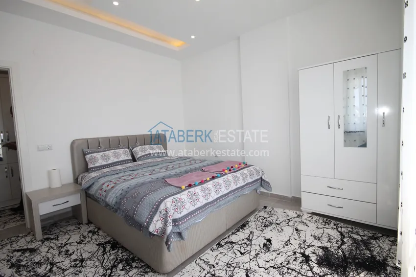 Приобрести Квартиры в Алании – район Конаклы двухкомнатные с мебелью 33 