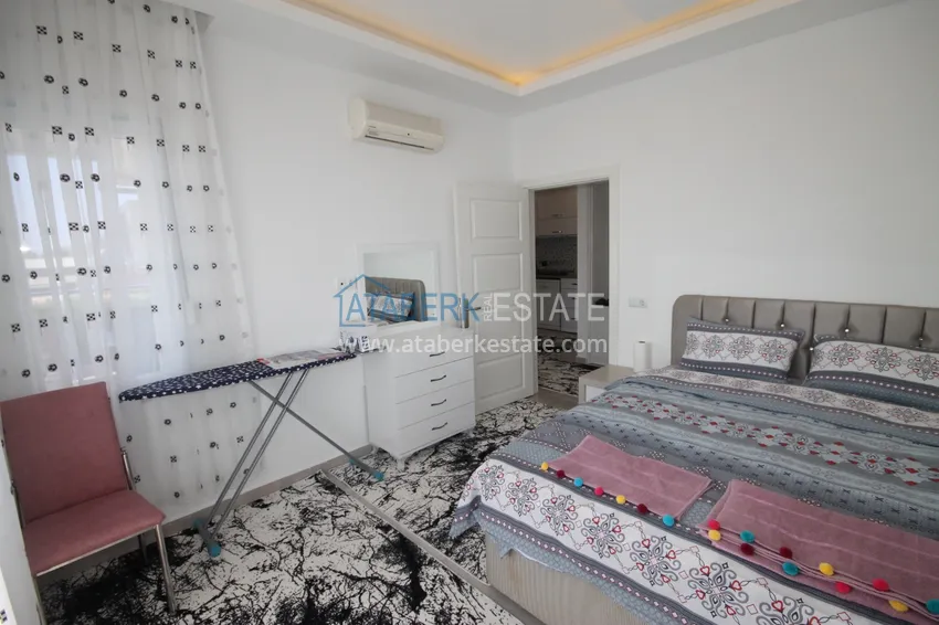 Приобрести Квартиры в Алании – район Конаклы двухкомнатные с мебелью 34 