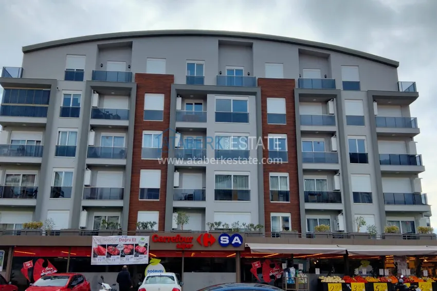 Квартира с выходом в сад в Анталии - район Хурма, меблированная с видом на горы 3 