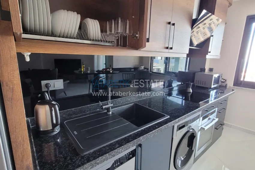 Приобрести Пентхаус-дуплекс в Махмутларе меблированный с видом на море 3 