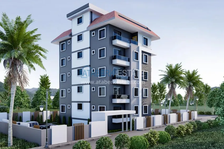 Квартиры и пентхаусы в Алании - район Кестель, по ценам напрямую от застройщика 3