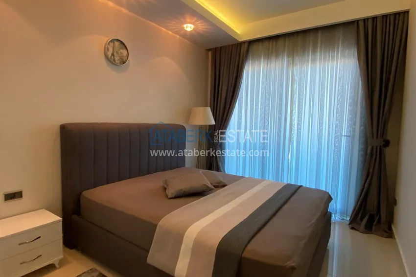 Приобрести Квартира в Махмутларе меблированная с застекленным балконом и открытым видом на море 3 