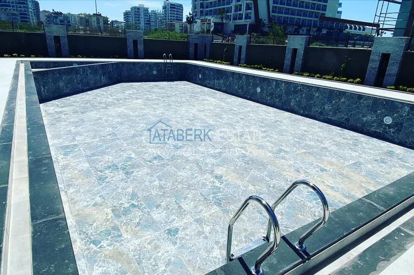 Квартира в районе Кестель с чистовой отделкой и видом на море 3 