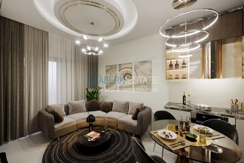 Приобрести Квартиры и пентхаус от инвестора в районе Демирташ в комплексе на стадии строительства 3 