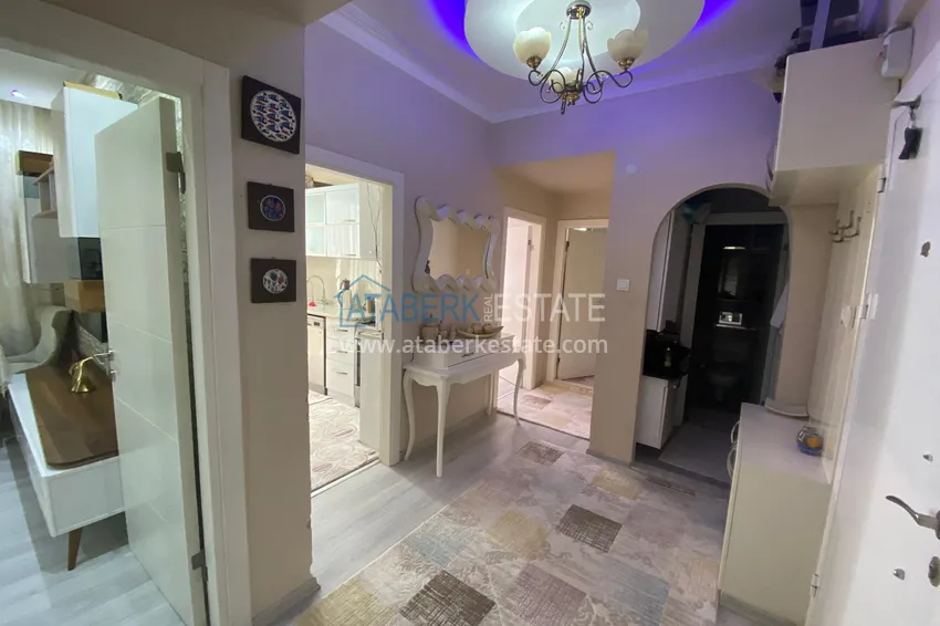 Приобрести Квартира в центре Алании трехкомнатная в небольшом жилом комплексе 3 