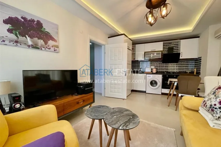 Приобрести Квартира в Махмутларе с полностью укомплектованной мебелью и видом на море 3 