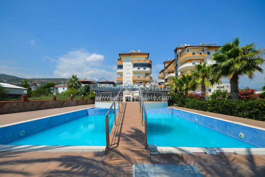 Квартира в Алании - район Демирташ меблированная с видом на море и горы 5