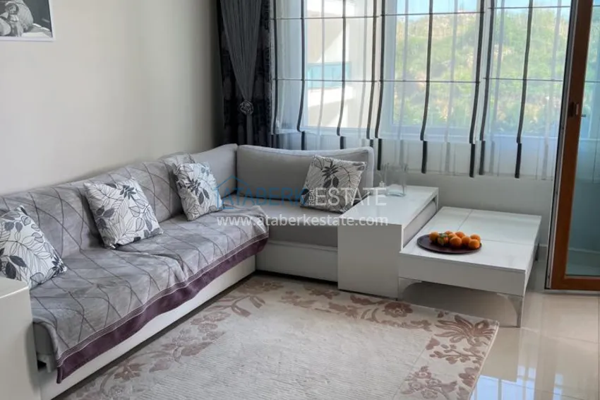 Приобрести Квартира в Махмутларе, меблированная в роскошном комплексе с собственным пляжем 4 