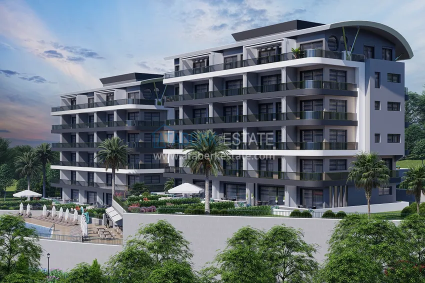 Квартира в Каргыджаке от инвестора в строящемся комплексе  2 