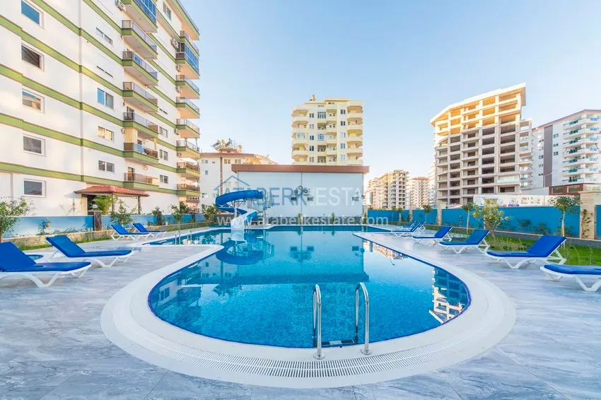 Квартира меблированная с видом на море в Махмутларе 6 