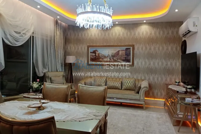 Приобрести Пентхаус в Махмутларе с мебелью комплексе премиум-класса 3