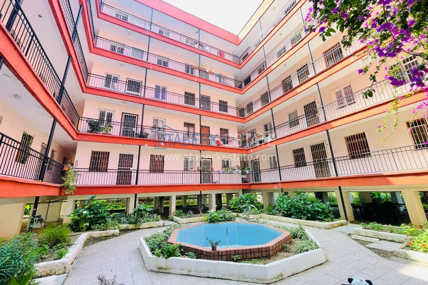 Квартира в Махмутларе, с мебелью и видом на горы в жилом комплексе 1 