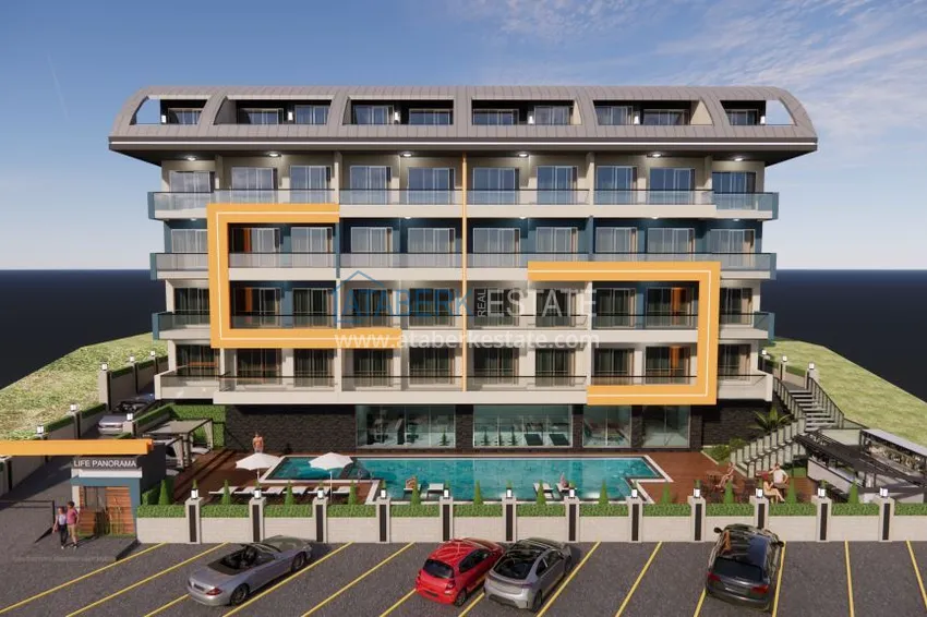 Квартира в Махмутларе от инвестора в строящемся жилом комплексе по цене дешевле, чем от застройщика 8