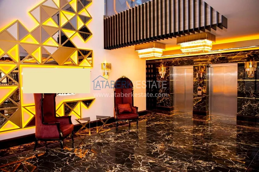 Пентхаус в Махмутларе с мебелью комплексе премиум-класса 5