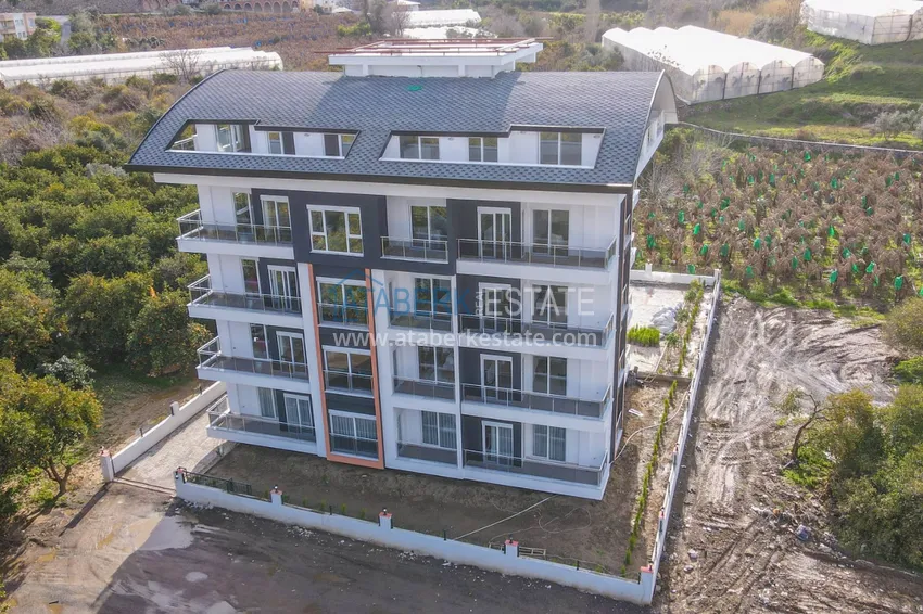 Квартира в районе Демирташ со стильным интерьером в новостройке 4 