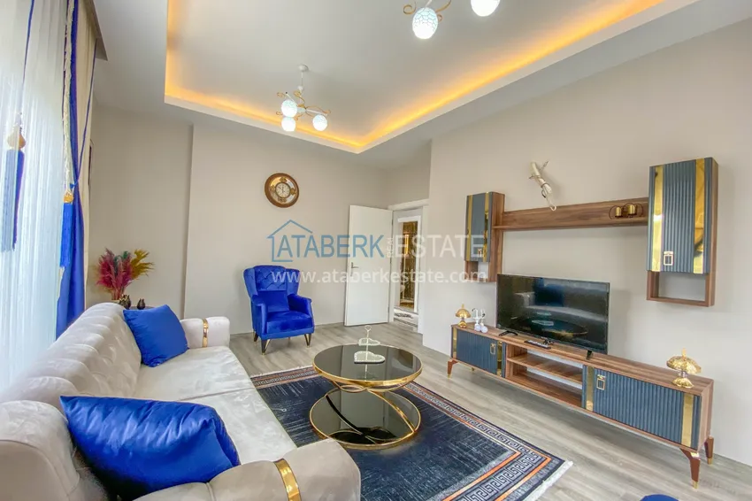 Приобрести Квартира в районе Демирташ со стильным интерьером в новостройке 4 