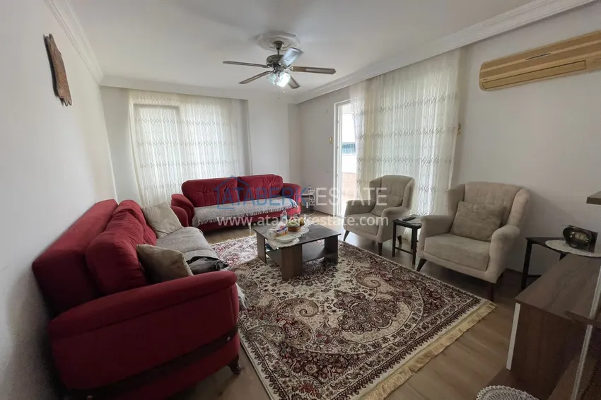 Приобрести Квартира в районе Оба с мебелью и отдельной кухней в жилом комплексе 4 