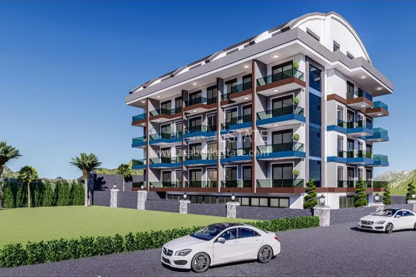 Квартиры в Махмутларе от инвестора в комплексе на завершающем этапе 9 