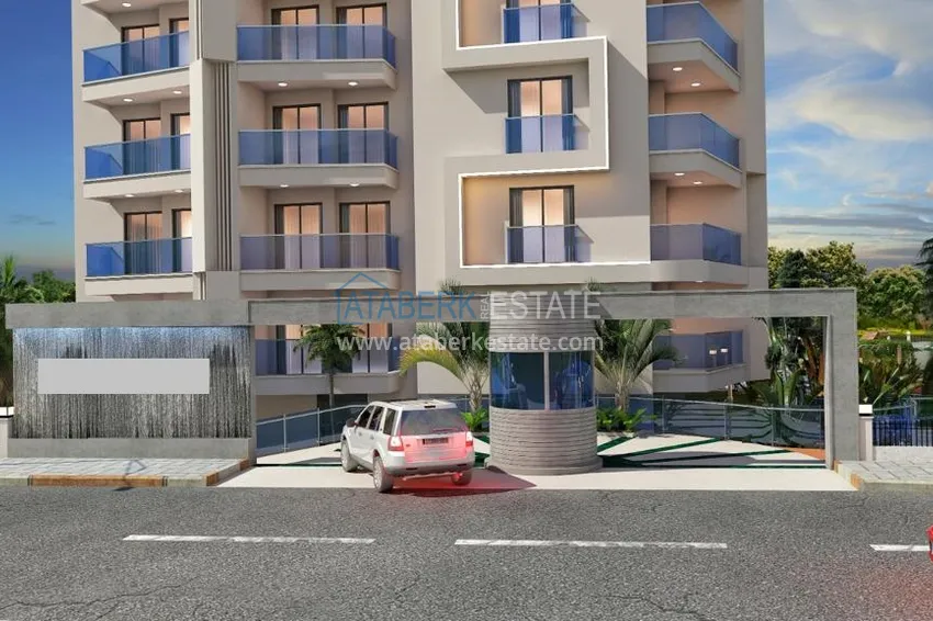 Квартиры в центре Алании от инвестора в комплексе на этапе строительства 4 