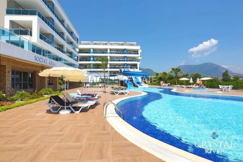 Пентхаус-дуплекс в Оба, меблированный с видом на горы 6 