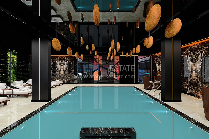 Квартиры в центре Алании от инвестора в комплексе на этапе строительства 22 